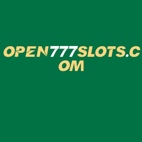 Logo da OPEN777SLOTS